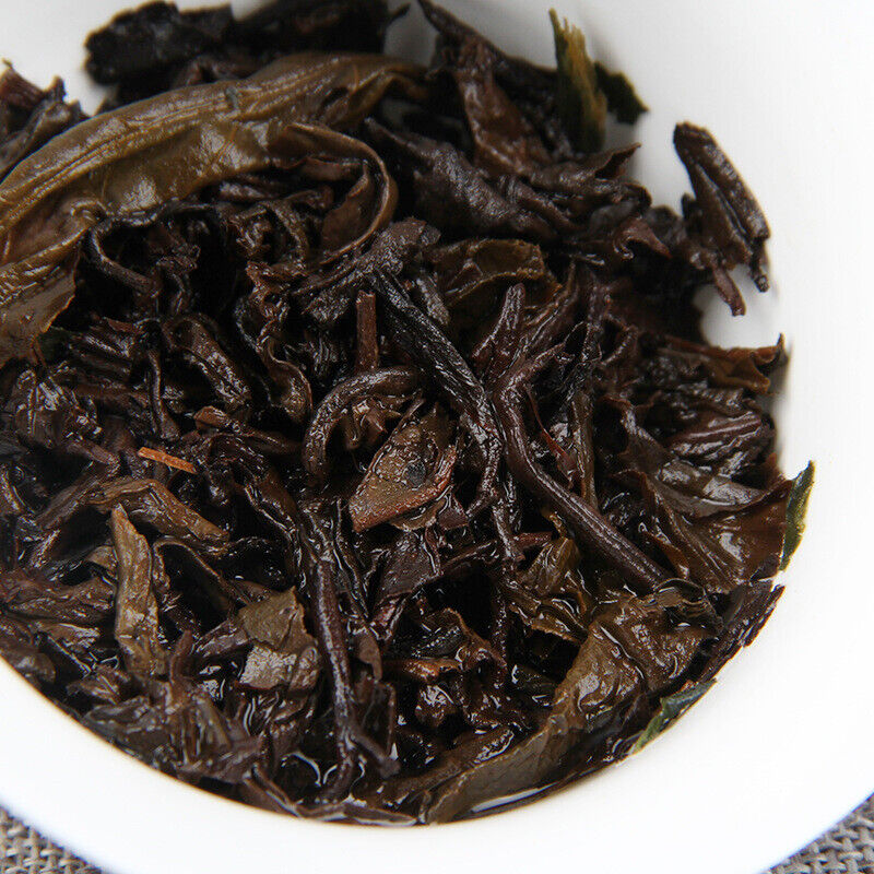 HelloYoung Glutinous Rice Fragrant Shu Puer Tea Nuo Mi Xiang Ripe Puer Tea 357g