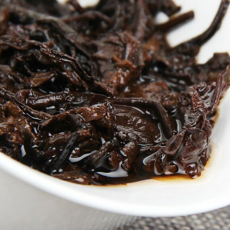 HelloYoung Imperial Ripe Puerh Chinese Tea Banzhang Golden Buds Shu Puerh Tea 357g