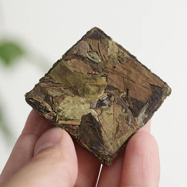 250g Yunnan White Puerh Raw Tea Mini Pu'er Tea Brick Pu-erh Green Tea Benefits
