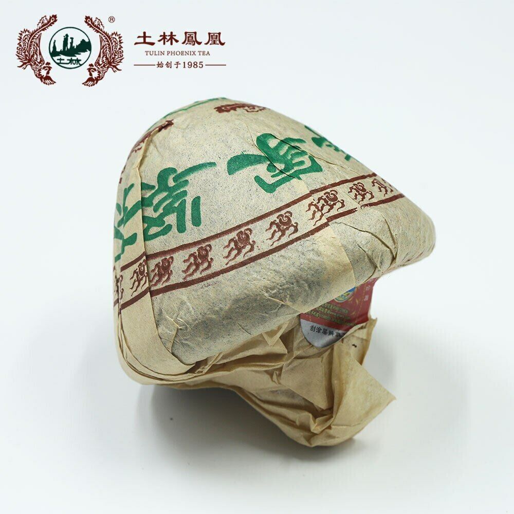 HelloYoung TuLin Phoenix Chinese Puer Tea "Yi Jia" Mushroom Tuocha Shu Puerh 250g Secondary image