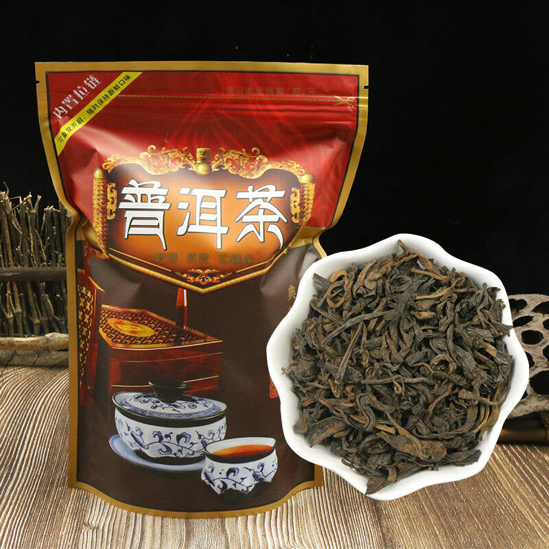 HelloYoung Year Ripe Puer China Yunnan Shu Pu Erh Loose Leaf Healthy Tea Secondary image