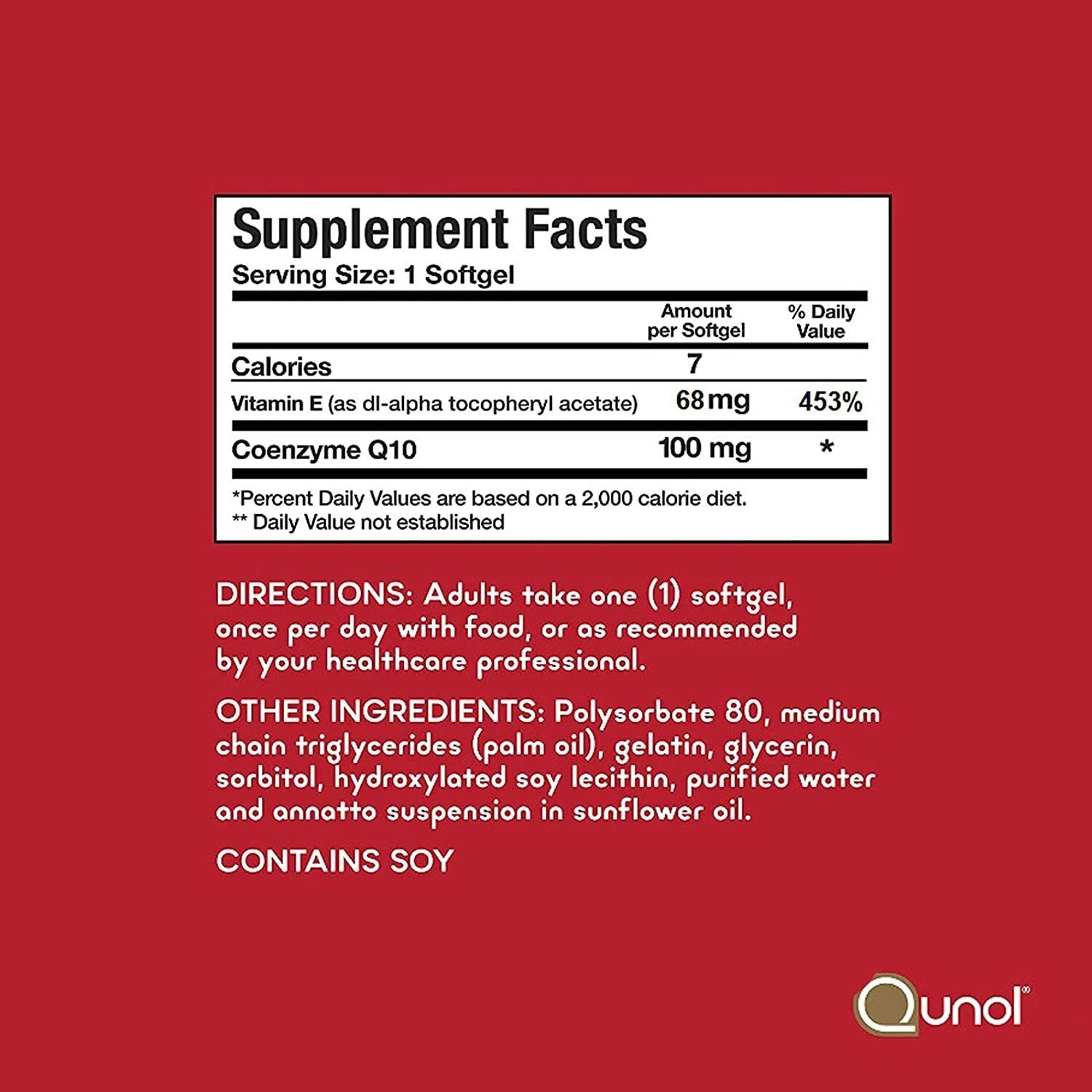 Qunol Ultra CoQ10 - 100 mg - 90 Softgels / NEW & SEALED