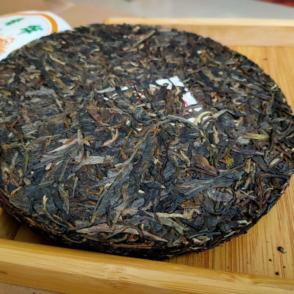 HelloYoung TuLin Phoenix 8503 Raw Puer Tea Feng Huang Xiang Bing Sheng Puerh Tea 357g