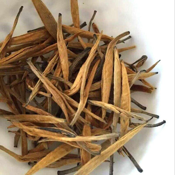 HelloYoung TeaYunnan Black Tea Dian Hong Gold Needle Jinya Golden Monkey Chinese Tea 150g