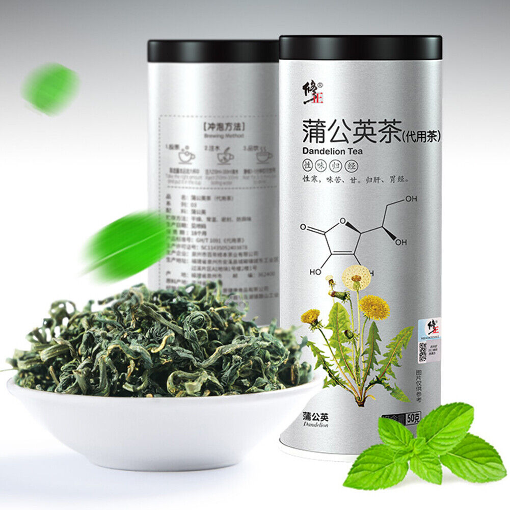 HelloYoung Dandelion Tea Chinese Dandelion Herbal Tea Natural and Healthy 蒲公英茶 手工炒制叶通婆婆丁茶