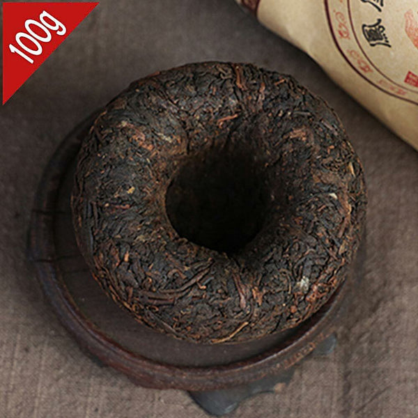 HelloYoung Nanjian Phoenix Tuo Tea Shu Puer Tuocha Chinese Yunnan Tea 100g