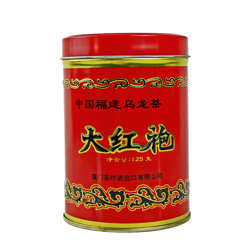 HelloYoung Sea Dyke Brand AT103 Fujian Wuyi Da Hong Pao Big Red Robe Oolng Tea 125g Tin Secondary image
