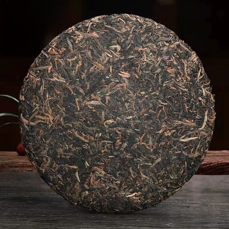 357g Yunnan Qizi Pu'er Cake Tea Menghai 7542 Pu-erh Sheng Tea Raw Puerh Tea
