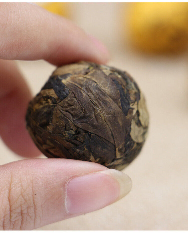Eyebrow Handmade White Tea Ball Organic Ball-shaped Aged Shou Mei Longevity