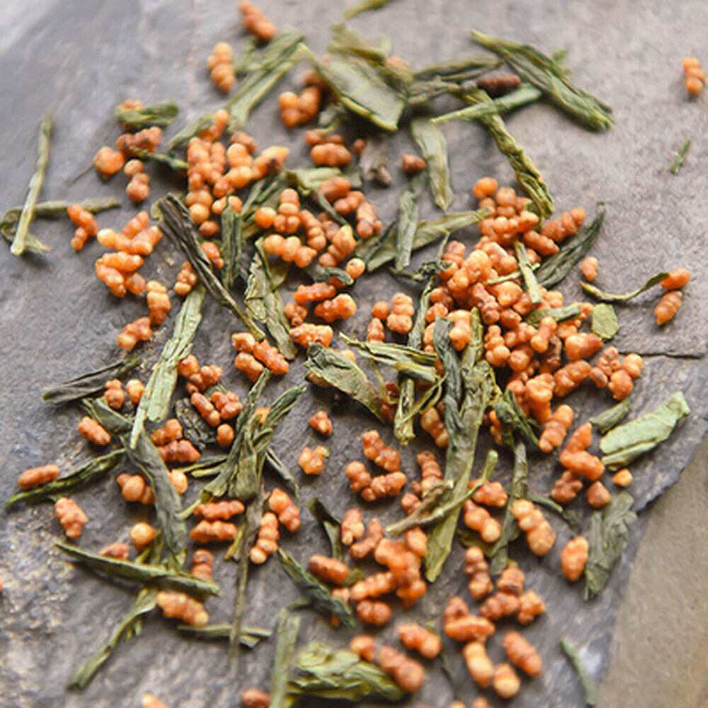 HelloYoung 60g Premium Organic Genmaicha Japanese Roasted Brown Rice Green Tea Weight Loss