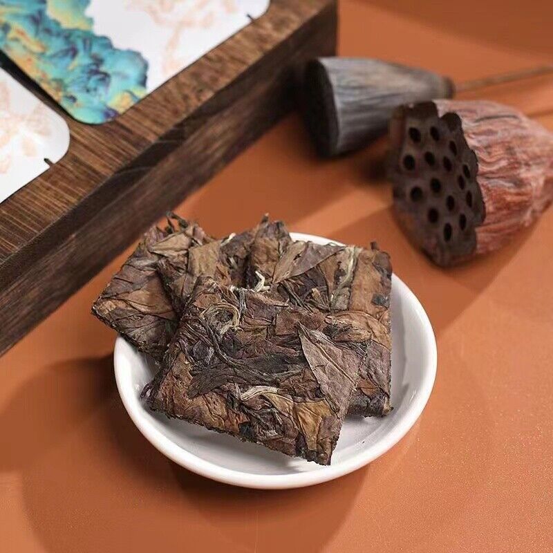 30Pcs Fuding Organic White Tea Chinese Tea Premium White Tea Brick Healthy Drink