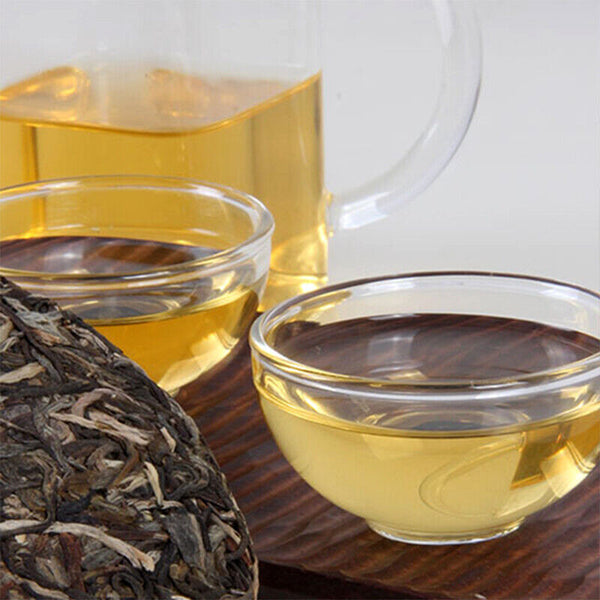 HelloYoung Haiwan Old Comrade Five Star Arbor 357g Qiaomu Puerh Tea Age-Fermeted Tea