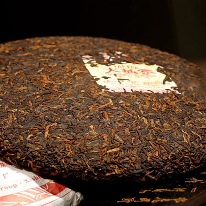 TemuTea 357g  Puer Tea Cake,  Dayi Ripe Pu'er Tea