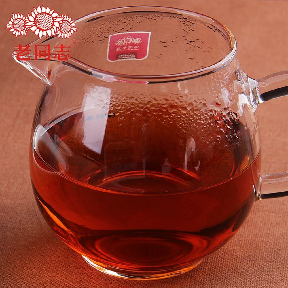 Pu'er Tea Old Comrade "Summer" Xia Yu Pu'er Cooked Tea 400g/14.1oz  Haiwan Tea