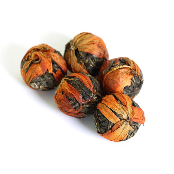 HelloYoung GOARTEA yr Lily Flowers Yunnan Bulang puer Pu'er Puerh Tea Raw Ball Tuo Cha