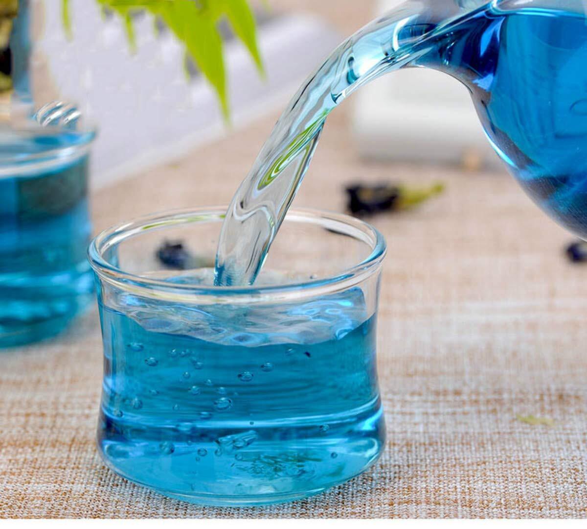 HelloYoung 250 Grams (8.8 Oz) Naturally Produced Blue Butterfly Pea Flowers Dried Flowers