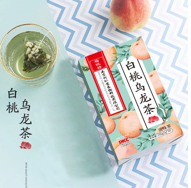 同仁堂同仁堂白桃乌龙茶 桃香四溢 甘甜如初 150g（5g*30） TongRenTang Wellness Tea Main image