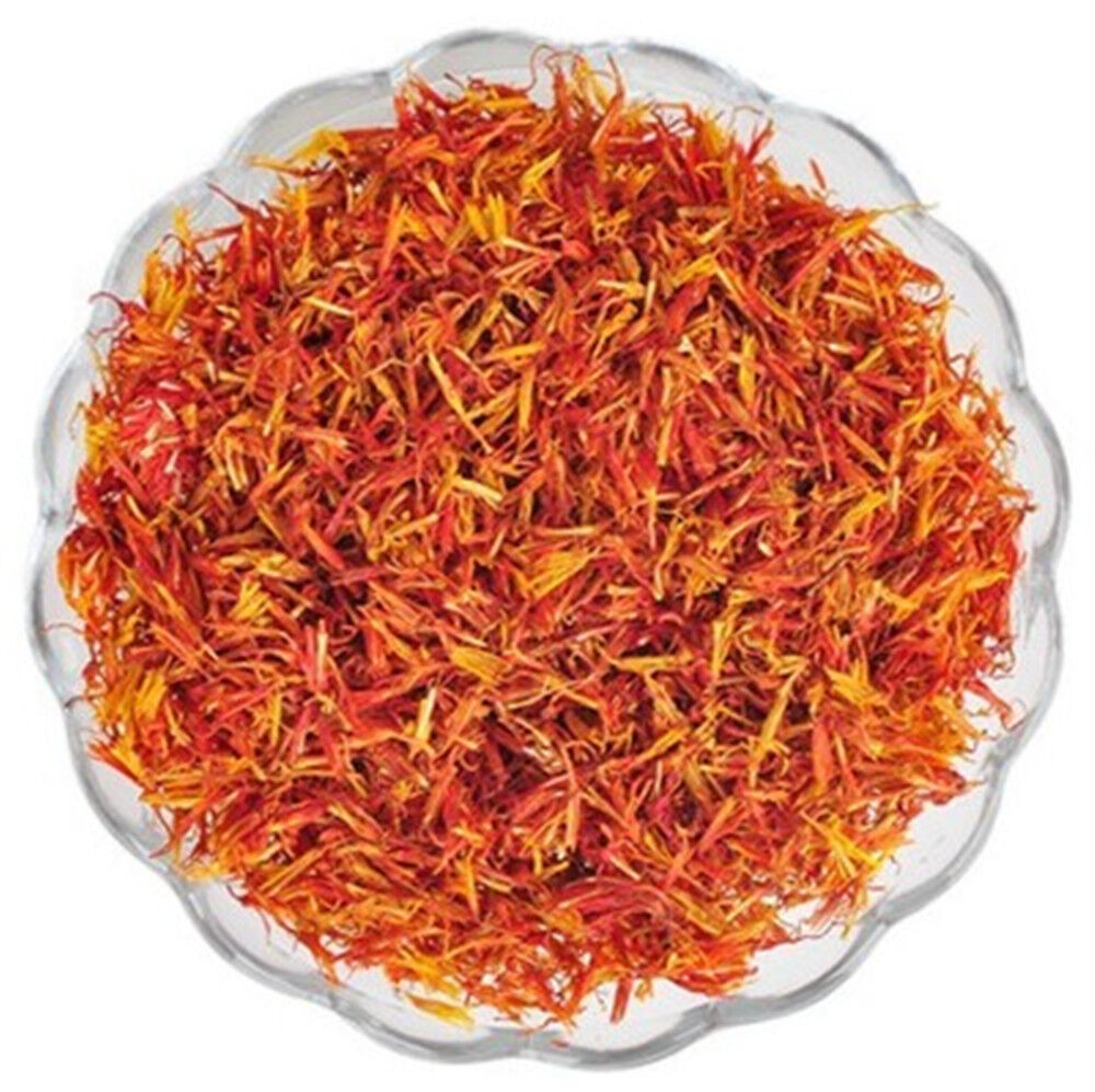 HelloYoung 100% Natural DRIED SAFFRON SAFFLOWER Tea Organic Chinese Herbal Tea Main image