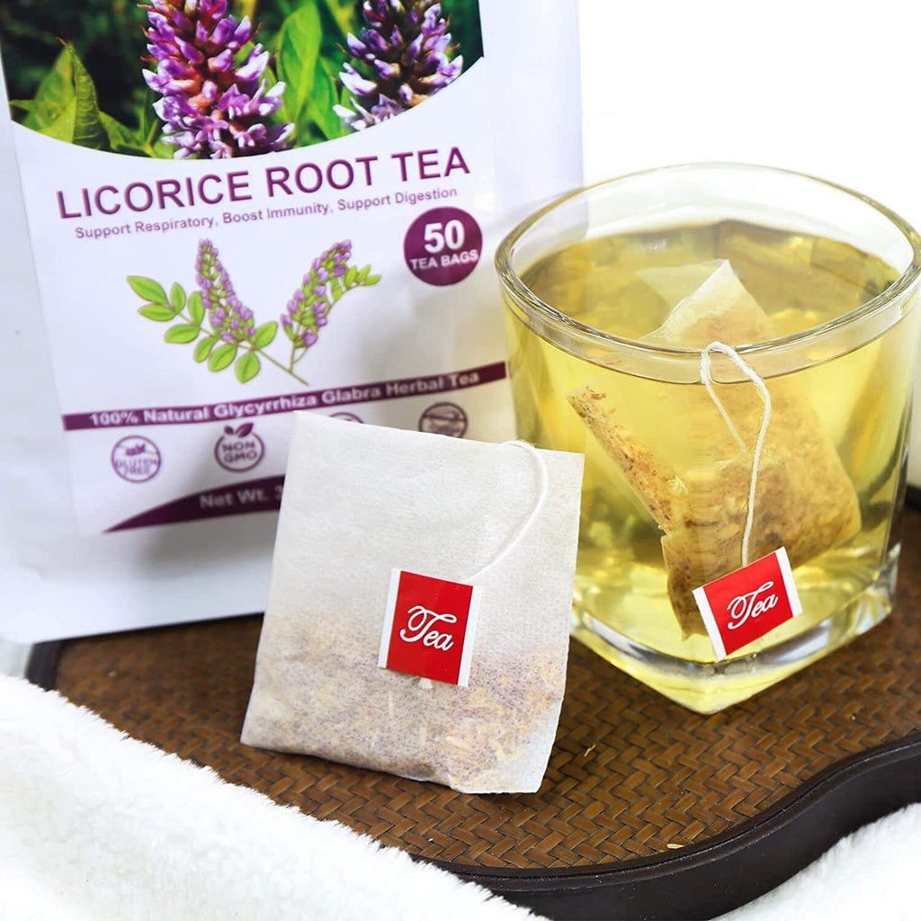 HelloYoung TEARELAE Licorice Root Tea 2g x 50 Count Pure Natural Herbal Tea Bag