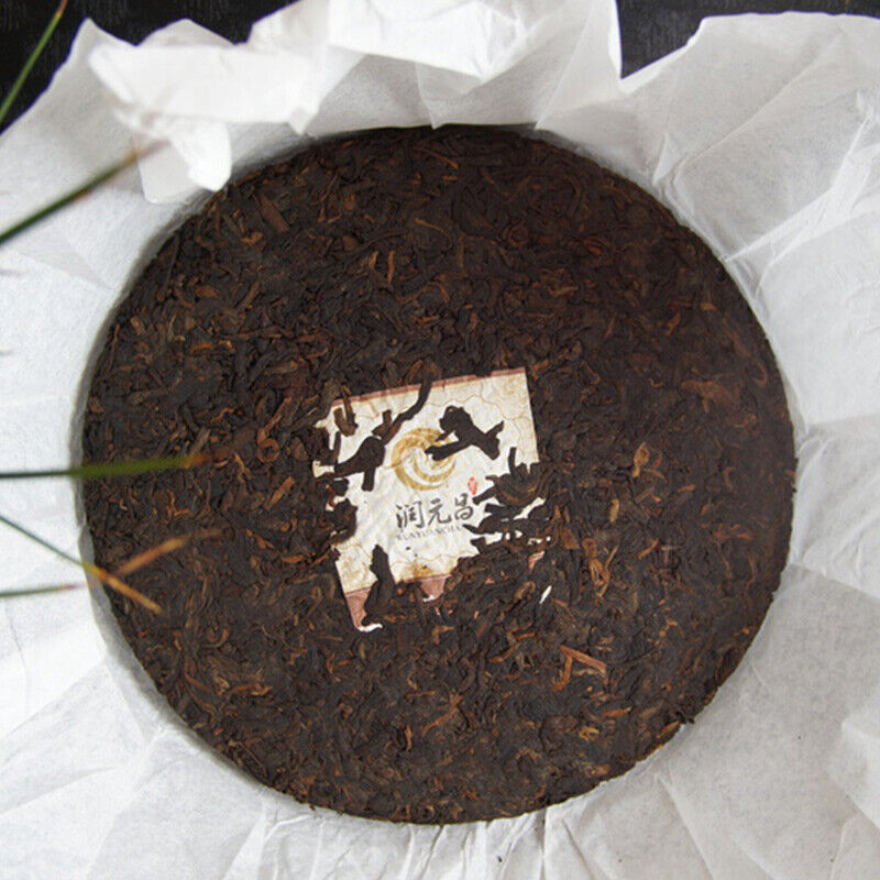 Menghai Haoyun * 2018 RUN YUAN CHANG Pu-erh Tea Ripe Puer Cooked Pu'er Cake 357g