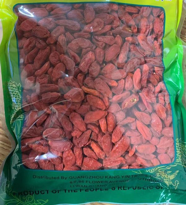 SUPREME GRADE EXTRA LARGE GOJI BERRIES WOLFBERRY BERRY 1 LB FROM QINGHAI