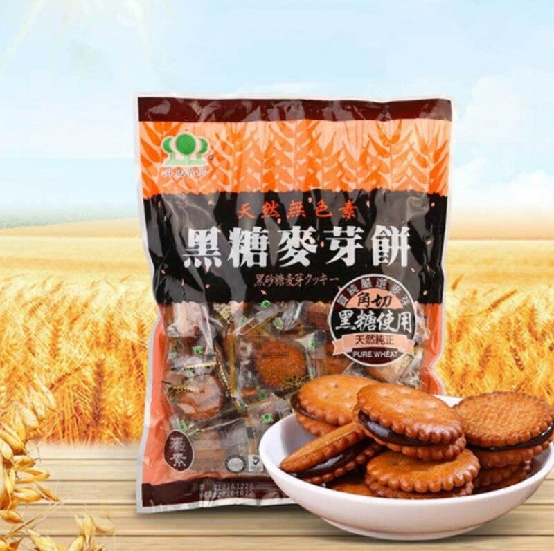 [Sheng Tian] Traditional Brown Sugar Malt Cookies 500g/Pack Taiwan 昇田黑糖麥芽餅 Secondary image