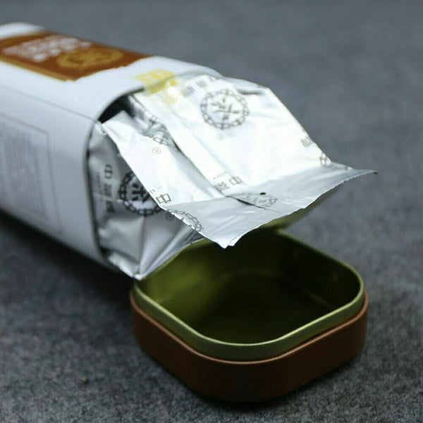 HelloYoung Year China Tea Liu Bao Cha 8003 Areca Catechu Incense Chinese Dark Tea 250g