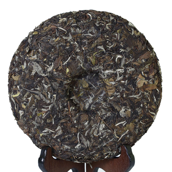 HelloYoung 351g Year Supreme Aged Baimudan White Peony Cake Fuding Chinese White Tea