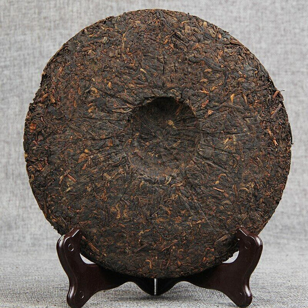 HelloYoung Yunnan Qizi Puer Tea Cake Jingmai Mountain 357g Shu Puer Tea