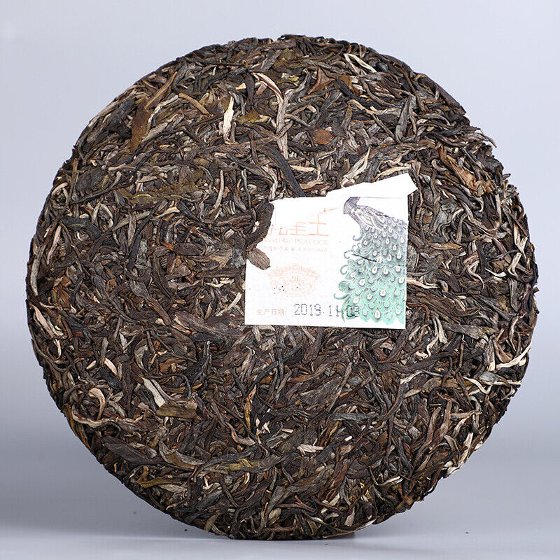 HelloYoung KING OF PEACOCK * Haiwan Menghai Old Tree Pu-erh Tea Raw 400g 20th Anniv