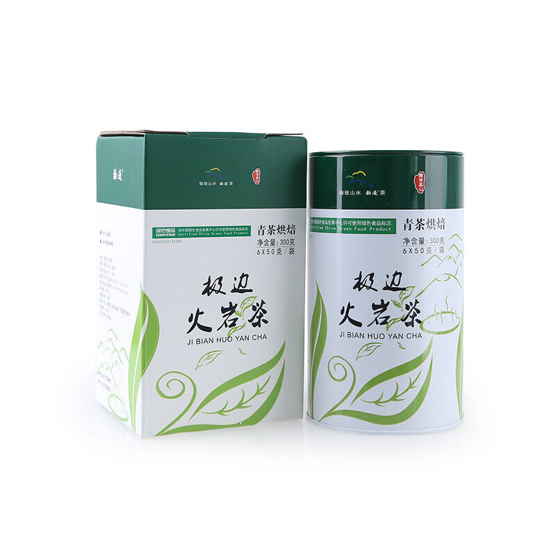 HelloYoung JI BIAN HUO YAN CHA Green Cha Yunnan Organic High Mountain Oolong Tea 300g Box Secondary image