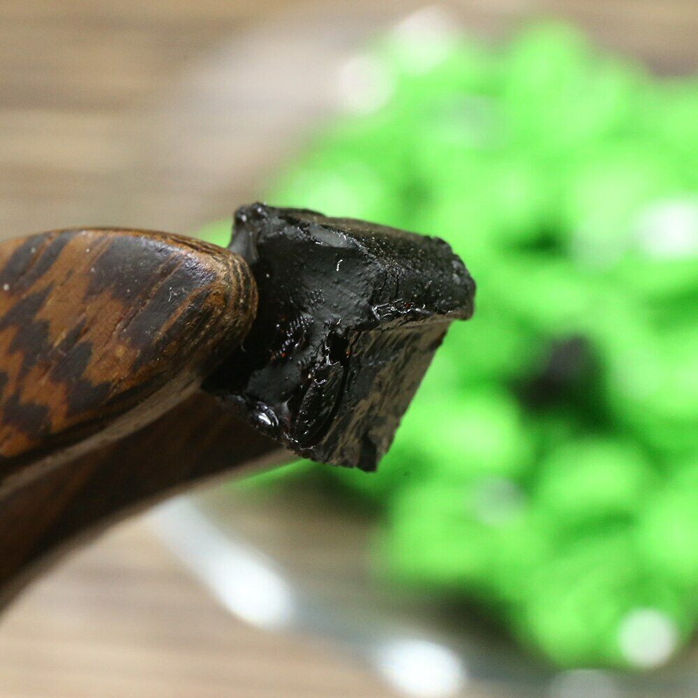 HelloYoung Raw Puer Resin Green Foil Packing High Quality Shen Puerh Tea Cream Cha Gao