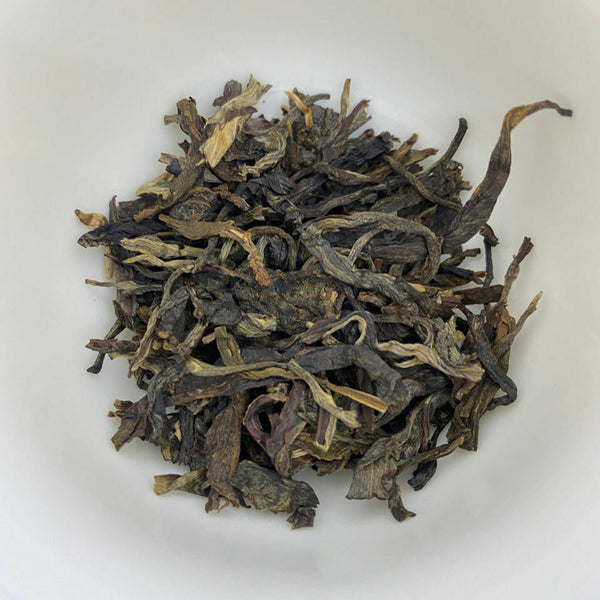 HelloYoung Yr Mother Tree Tea Green The Ancestor of Mengku Big Leaf Raw Puer Tea 500g