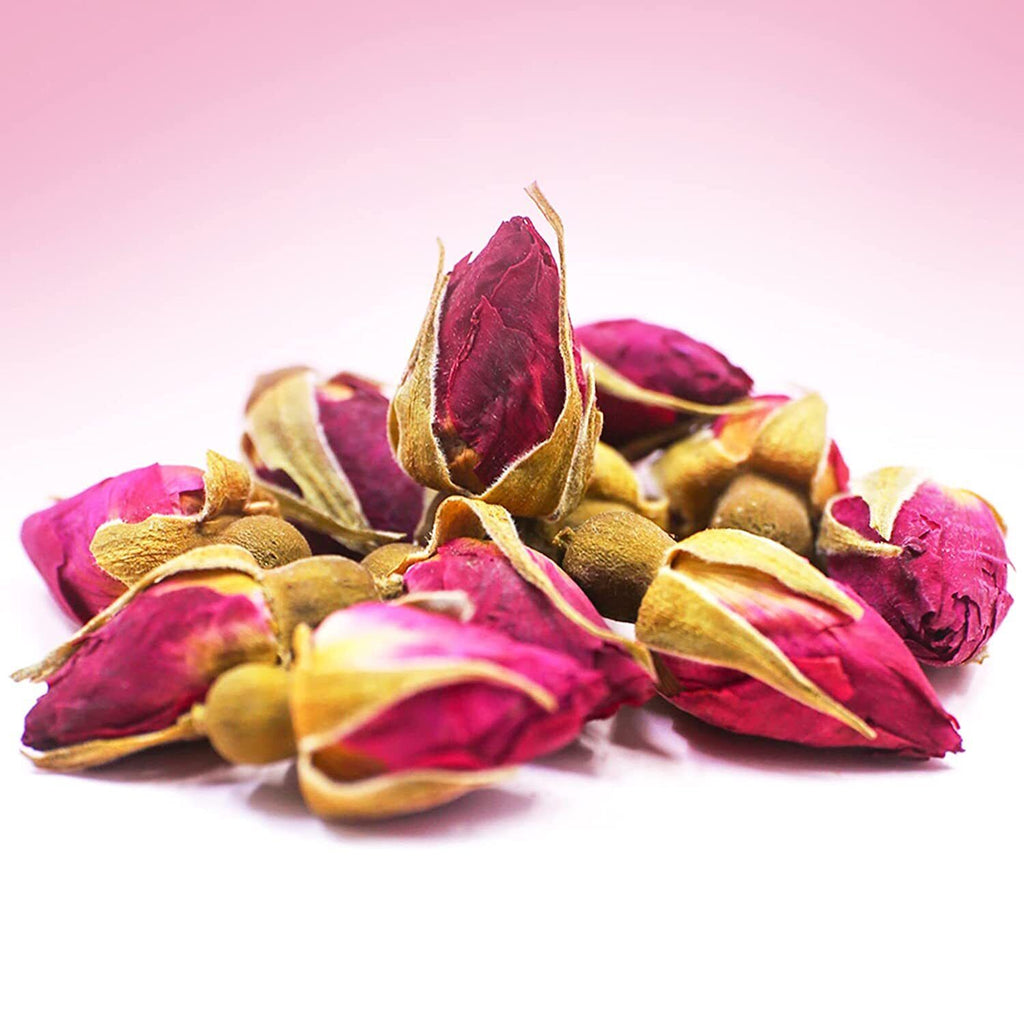 HelloYoung TEARELAE Dried Rose Buds - 100% Natural Dried Roses Edible Flowers 3oz/85g