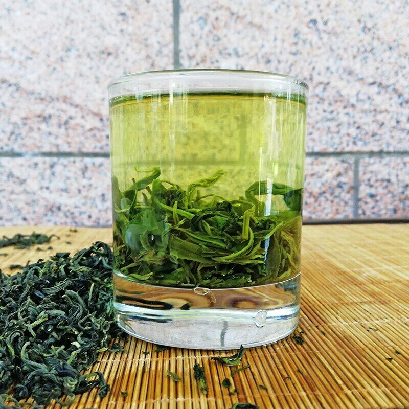 HelloYoung Chinese Shandong Rizhao Green Tea Spring High Moutain Fresh Taste Ri Zhao Lv Cha