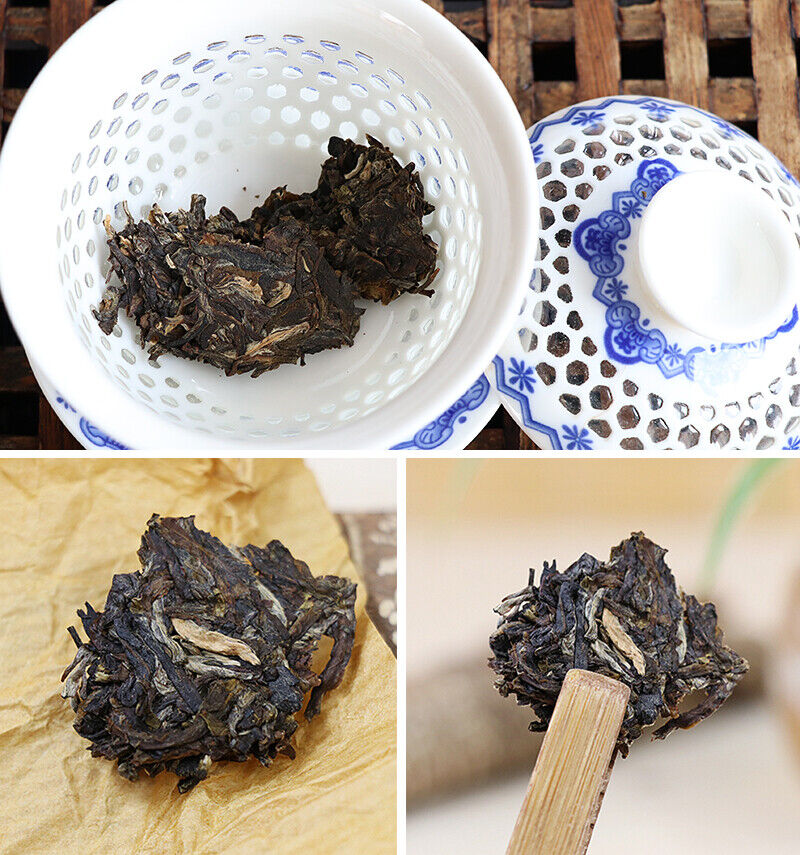 HelloYoung JIA JI TUO CHA * PURSUE Menghai Tuo Cha Puer Tea Green Raw Pu-erh Tea 500g