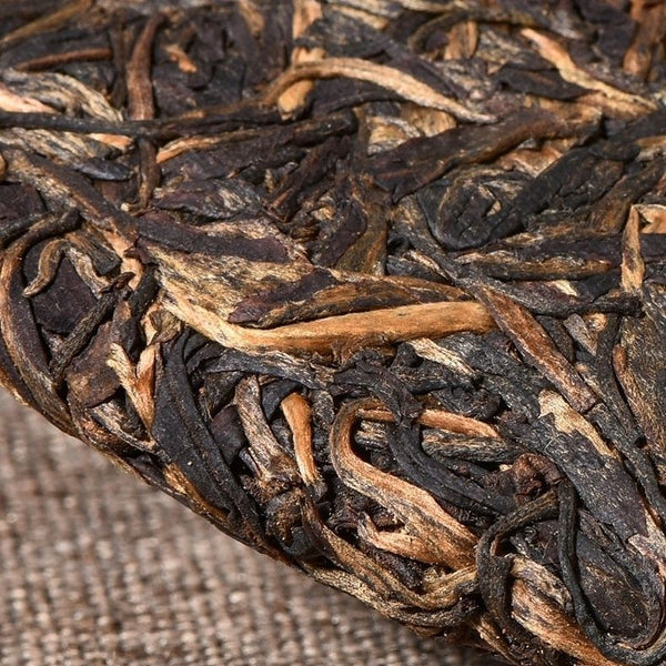 2007 Yunnan Fuhai Classic 7536 Sheng Puer Tea Menghai Qizi Cake Pu'er Raw 357g
