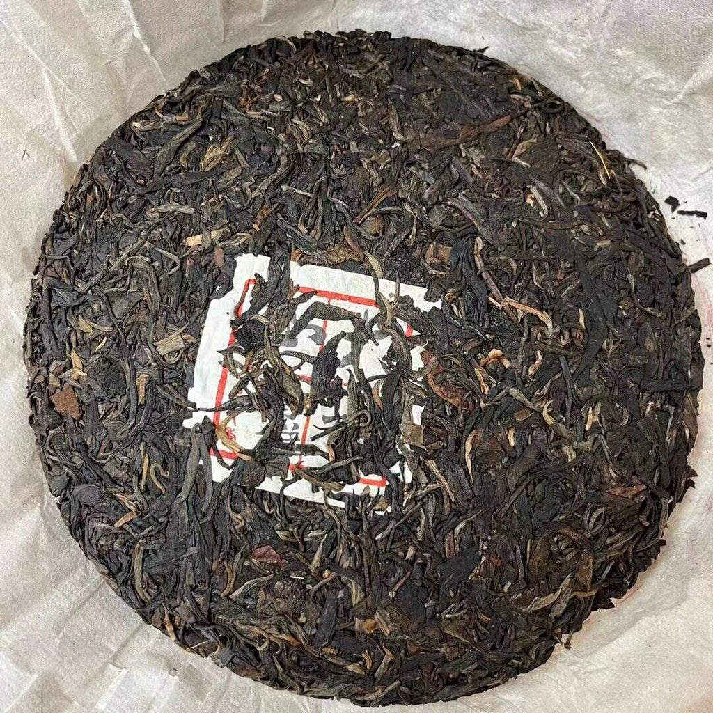 357g Yunnan Old Puerh Tea Daxueshan Sheng Pu-erh Tea Cake Aged Pu'er Tea
