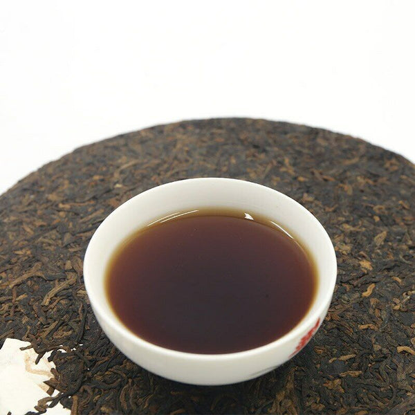 HelloYoung Yunnan Gong Ting Gong Cha Ripe Puer Chinese Palace Shu Puer Tea 357g