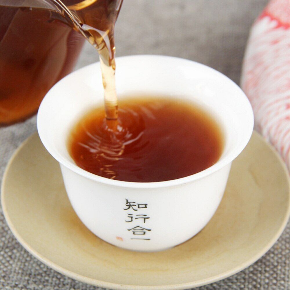 Puer Tea Top Old Tree Pure Material Shu Puerh Tea 357g Chuan Shi Jia Ming Ripe
