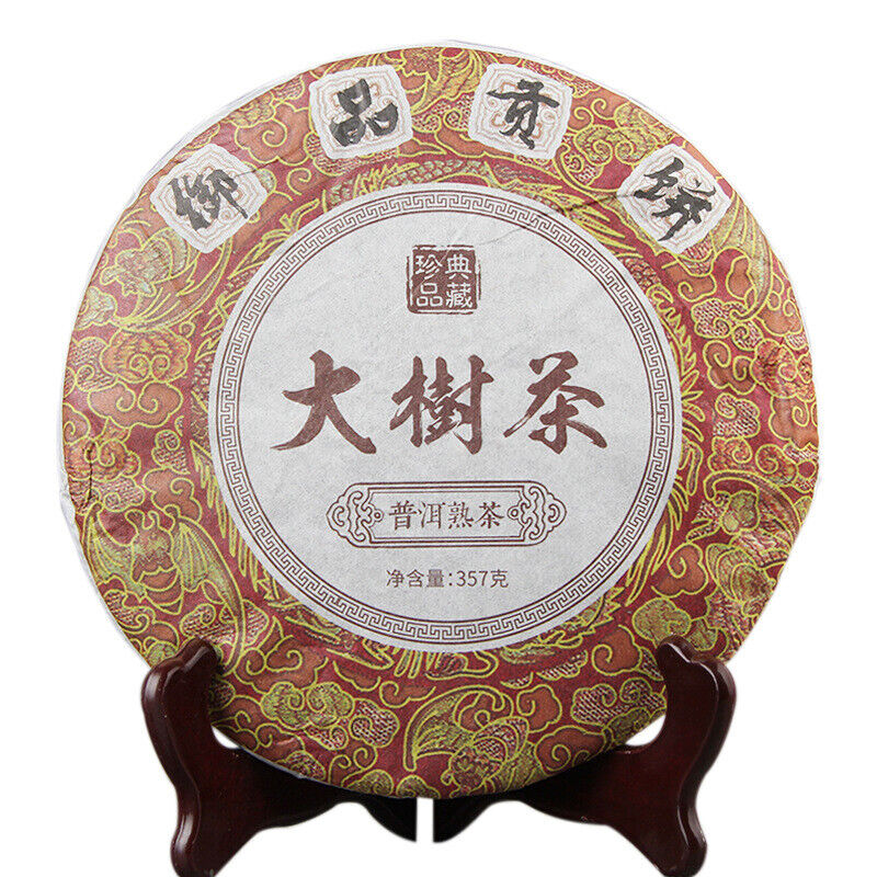 HelloYoung Large Tree Tea Shu Puer Tea Da Shu Cha Palace Ripe Puer Tea 357g Collection