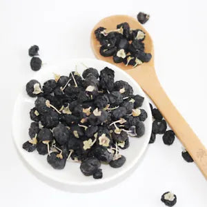 HelloYoung New Wild Chinese Black Wolfberry Goji Berry Grade A Black Wolfberry 100g
