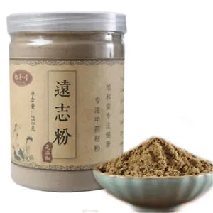 HelloYoung 100% pure Polygala Tenuifolia root powder Yuan Zhi Chinese herbal medicine 250g Main image
