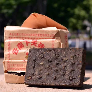 Xia Guan Baoyan Pu-Erh XiaGuan Flame Tibetan Pu Er Tea Brick Puer Raw 250g Main image