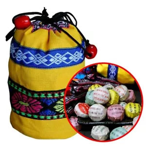 2019 Yunnan Pu Erh Tee 50Pcs 10 Verschiedene Aromen Mini Tee mit Geschenktasche