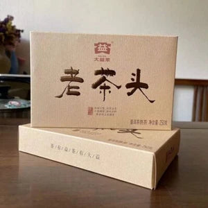 TemuTea 250g Ripe Puerh Tea Brick Yunnan Dayi Cooked Puer Tea