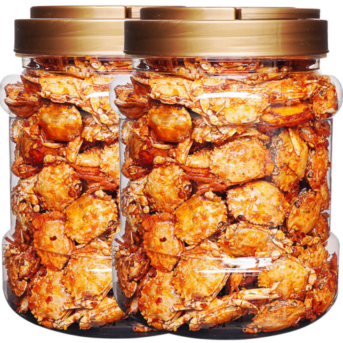 Casual Deep Sea Snack NEW Spicy Small Sea Crab Instant Canned Cooked Seafood