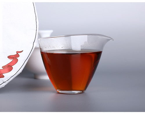 TemuTea 500g Remote Mountains Old Tree Tea Haiwan Old Comrade Aged Ripe Pu'er Tea Cake
