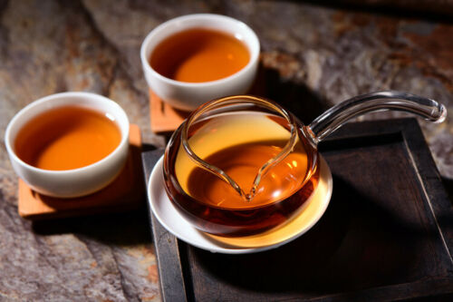 HelloYoung 357g Yunnan Sun Dried Ancient Arbor Tree Top Dianhong Dian Hong Black Tea Cake