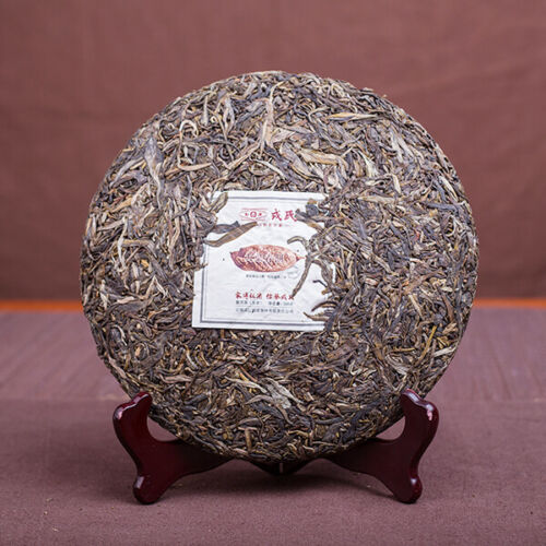 Mengku Rongshi Big Leaf Green Cake Natural Pu-erh China Pu'er Tea 500g/1.1LB Cha Secondary image